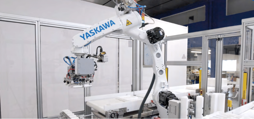 GMG implementa un robot Motoman GP12 de Yaskawa