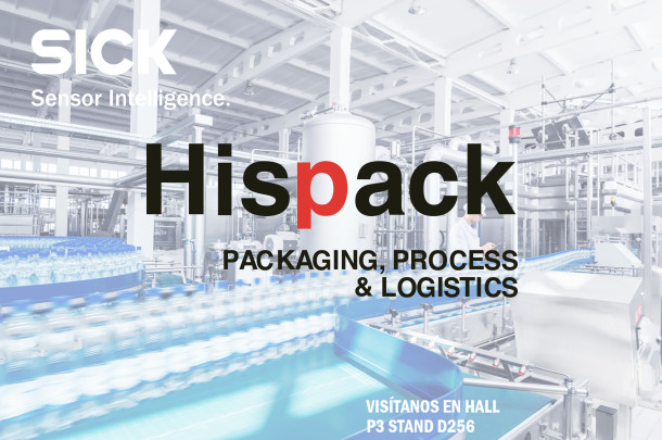 SICK presentará sus soluciones innovadoras en Hispack 2024